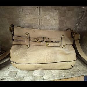 Light Colored Crossbody Purse 